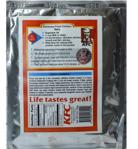 فروش پودر سوخاری kfc